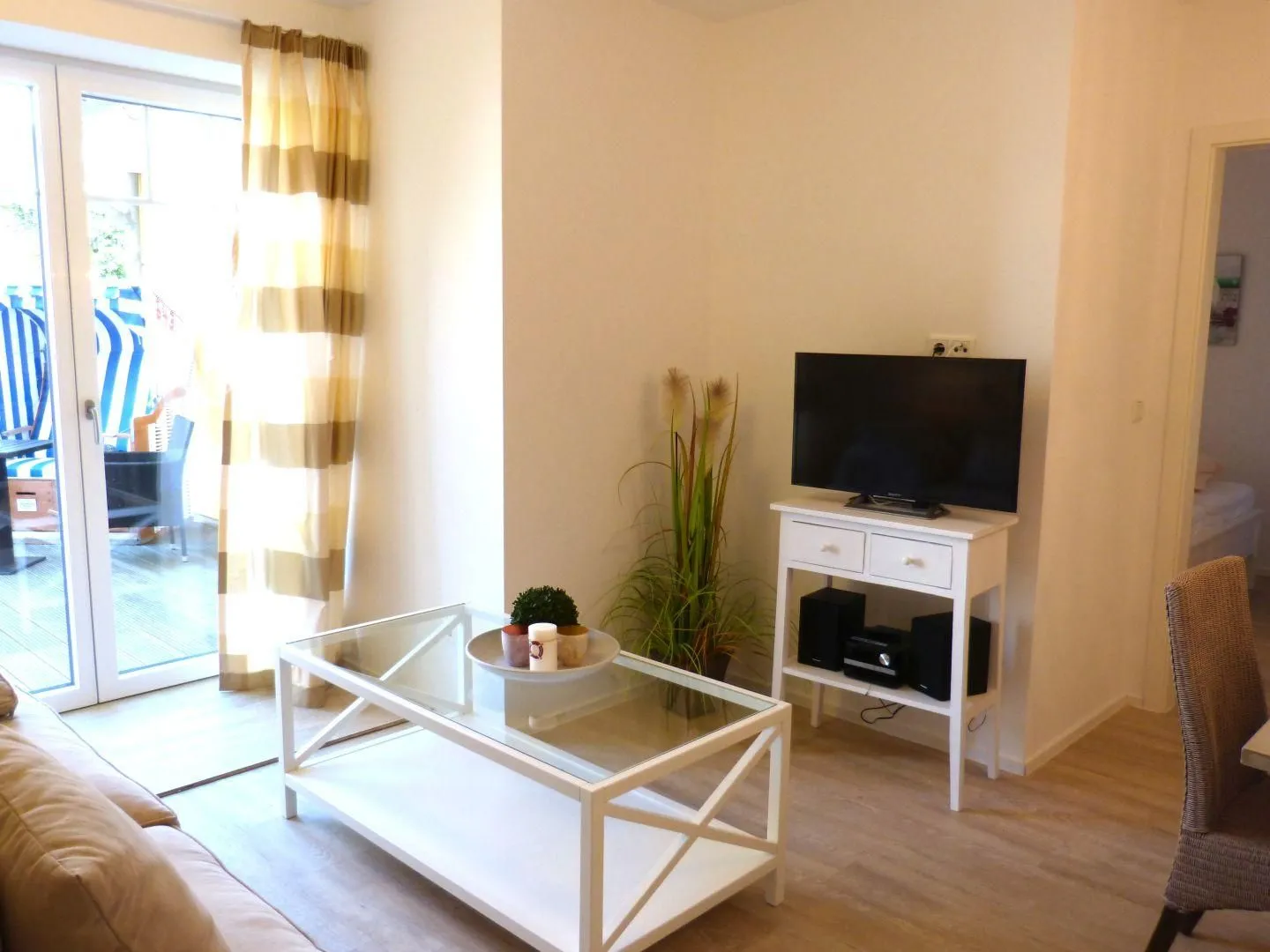 Strand Residenz Ferienwohnung *Strand Residenz 8* Wittdün auf Amrum - Wohnbereich Strand Residenz Wohnung 8 in Wittdün auf Amrum