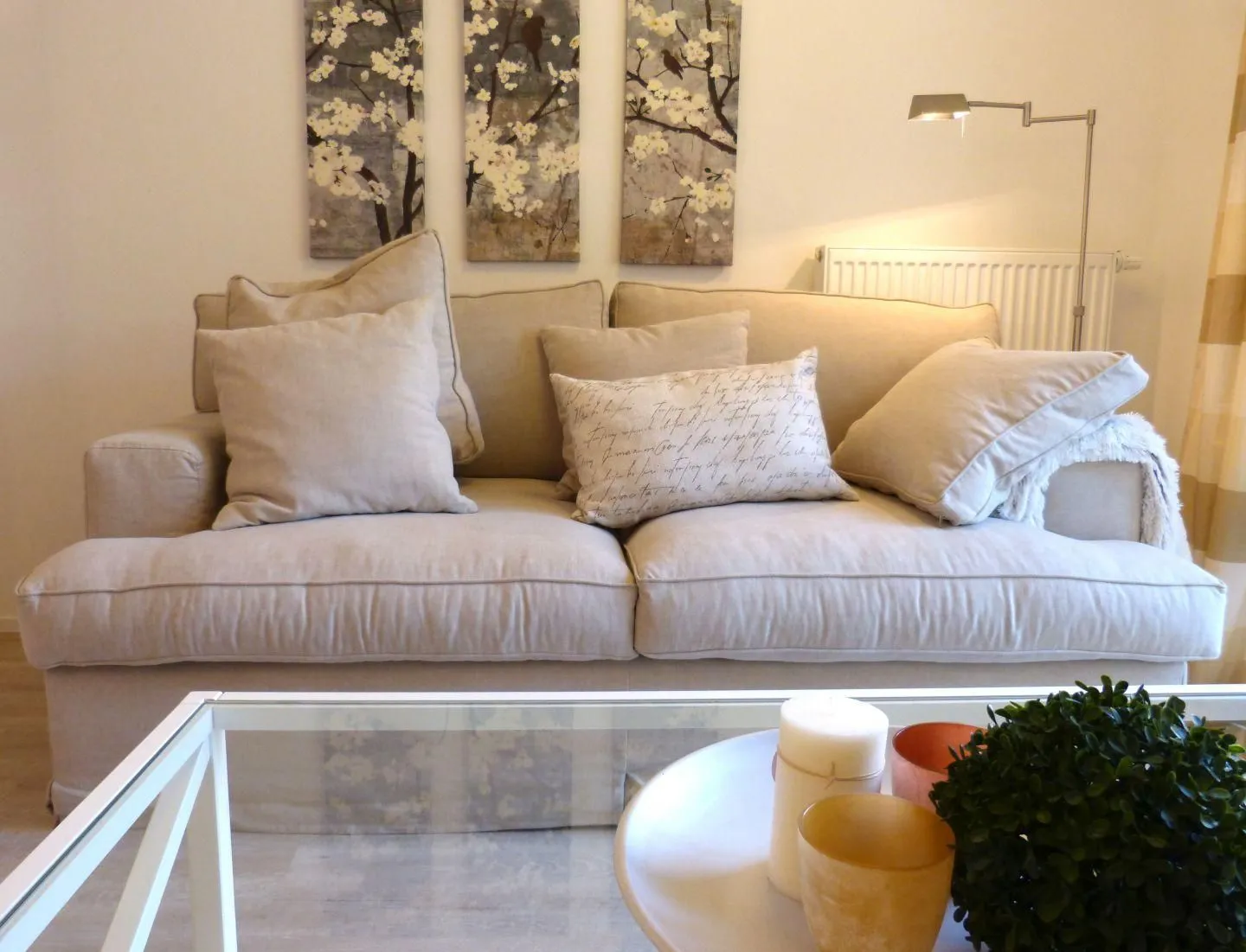 Strand Residenz Ferienwohnung *Strand Residenz 8* Wittdün auf Amrum - Wohnbereich der Strand Residenz Wohnung 8 in Wittdün auf Amrum