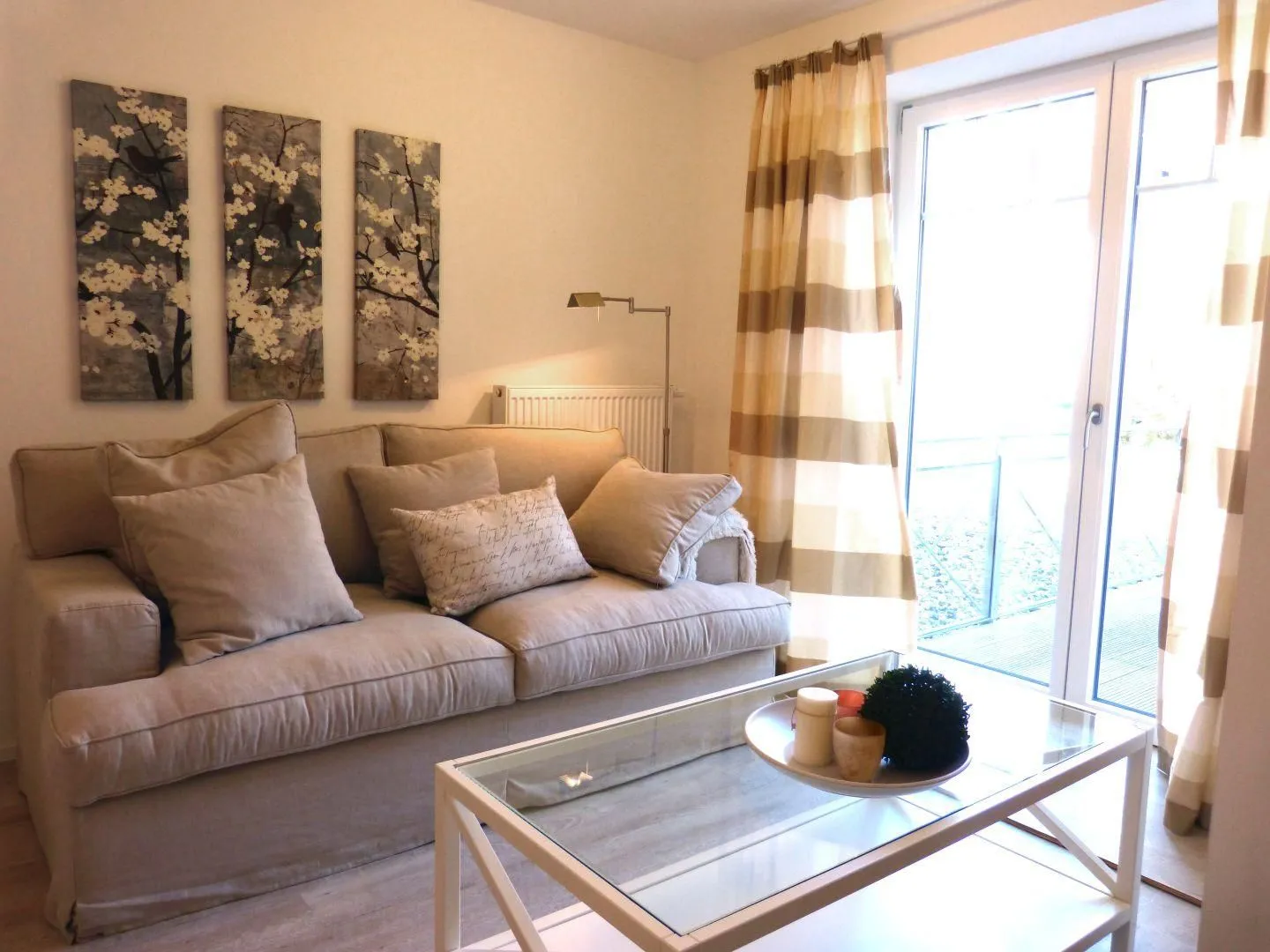 Strand Residenz Ferienwohnung *Strand Residenz 8* Wittdün auf Amrum - Wohnbereich Strand Residenz Wohnung 8 in Wittdün auf Amrum