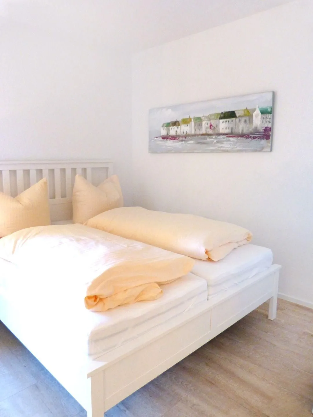 Strand Residenz Ferienwohnung *Strand Residenz 8* Wittdün auf Amrum - Schlafzimmer der Strand Residenz Wohnung 8 in Wittdün auf Amrum