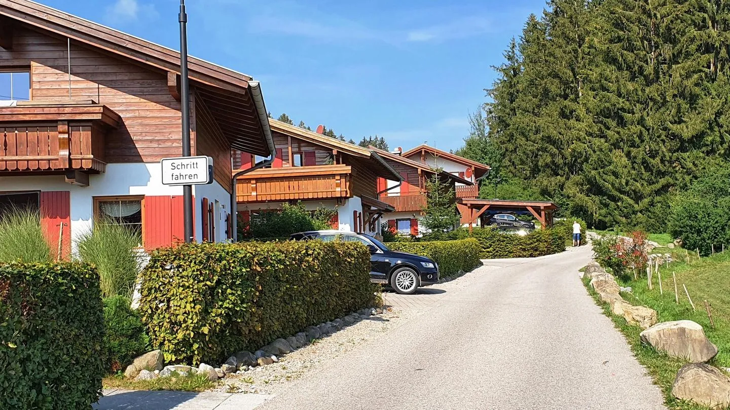 Feriendorf Via Claudia Haus 65 Casa Bavaria Lechbruck am See - Fassade / Eingang