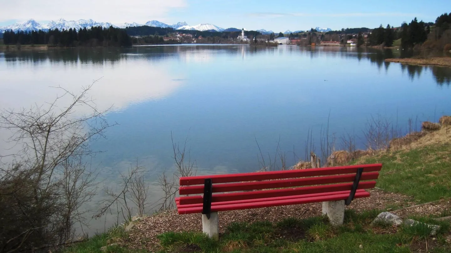 Feriendorf Hochbergle Haus 142 - Lechseeblick Lechbruck am See - Landschaft