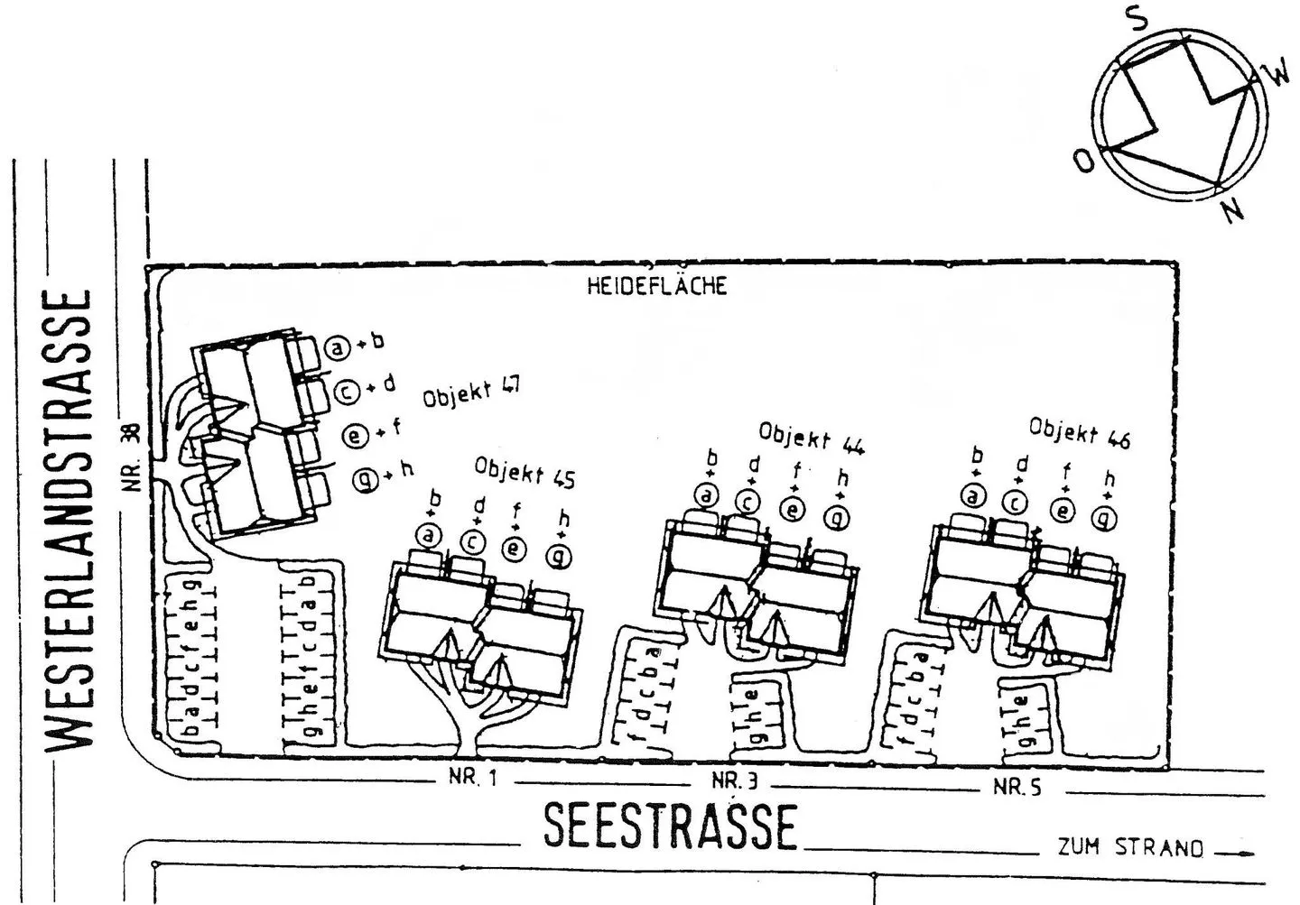 Am Heidepark, App. 3 E Wenningstedt - Grundriss