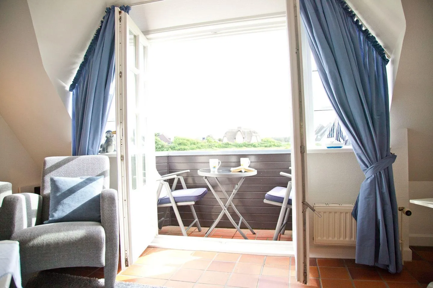 Am Heidepark, App. 3 C Wenningstedt - Wohnzimmer