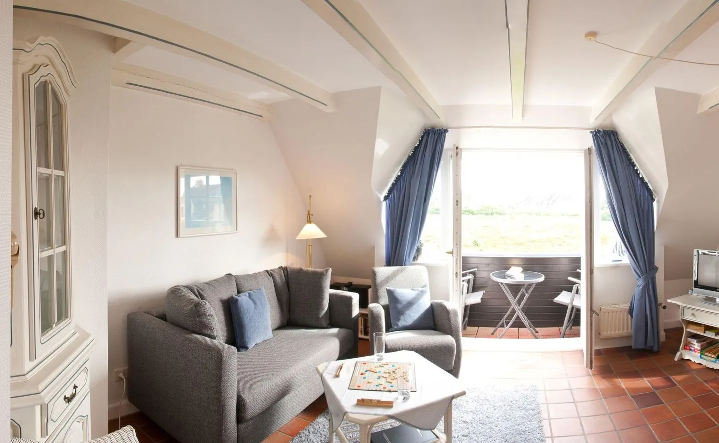 Am Heidepark, App. 3 C Wenningstedt - Wohnzimmer