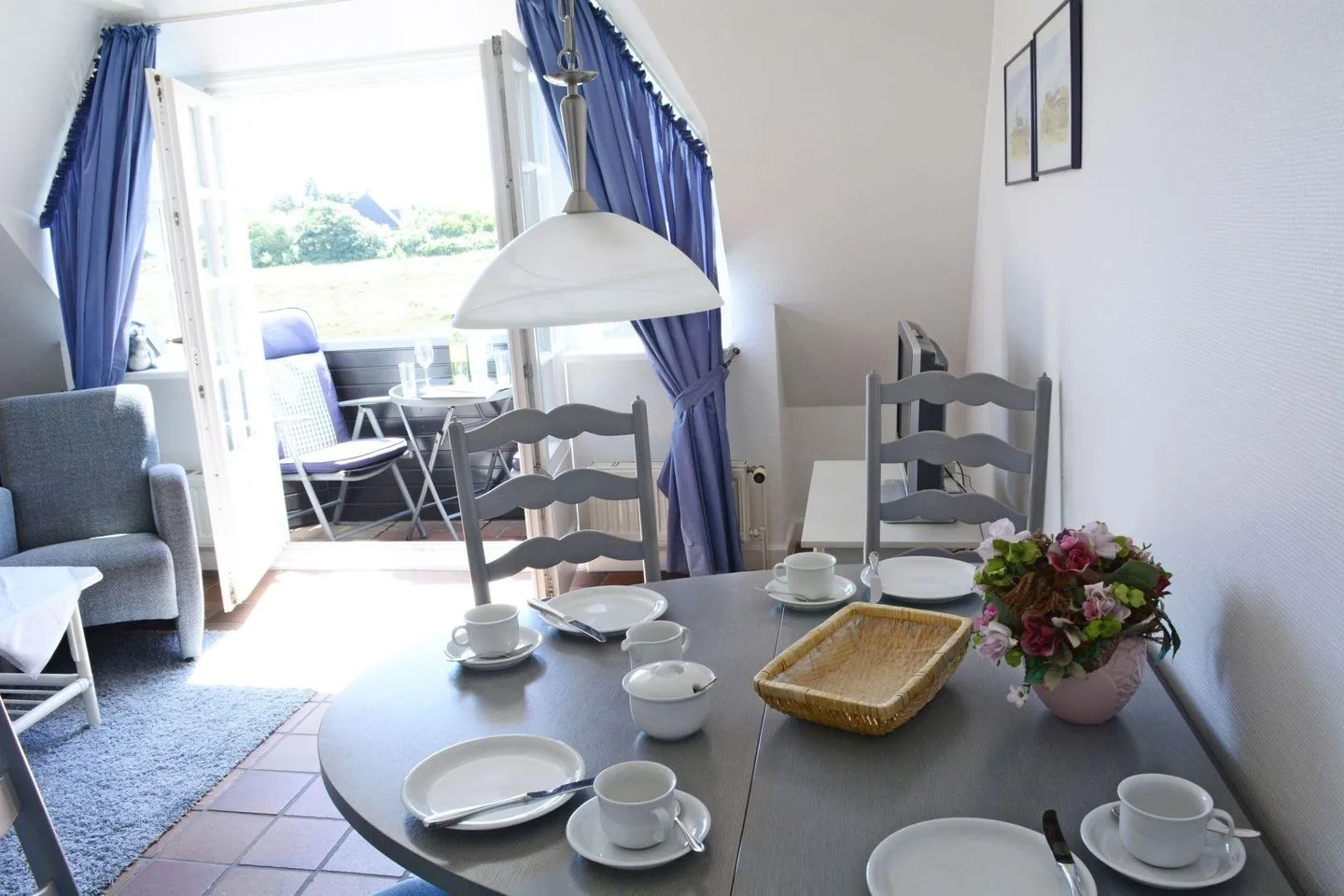 Am Heidepark, App. 3 C Wenningstedt - Wohnzimmer
