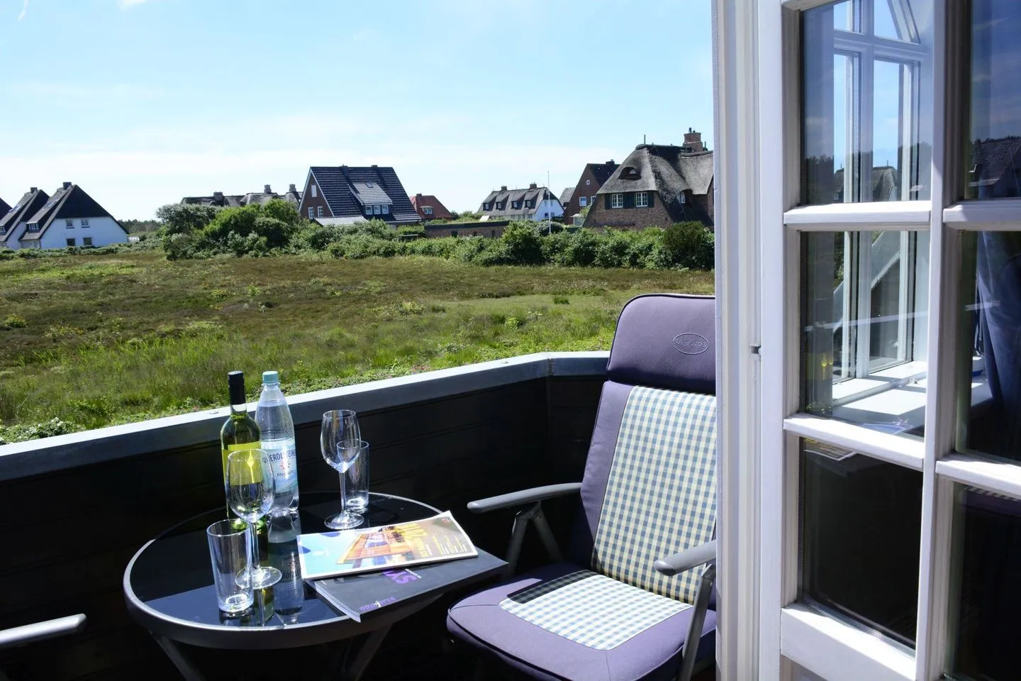 Am Heidepark, App. 3 C Wenningstedt - Balkon