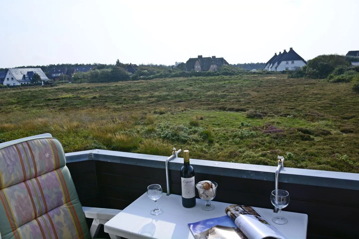 Am Heidepark, App. 5 C Wenningstedt - Balkon