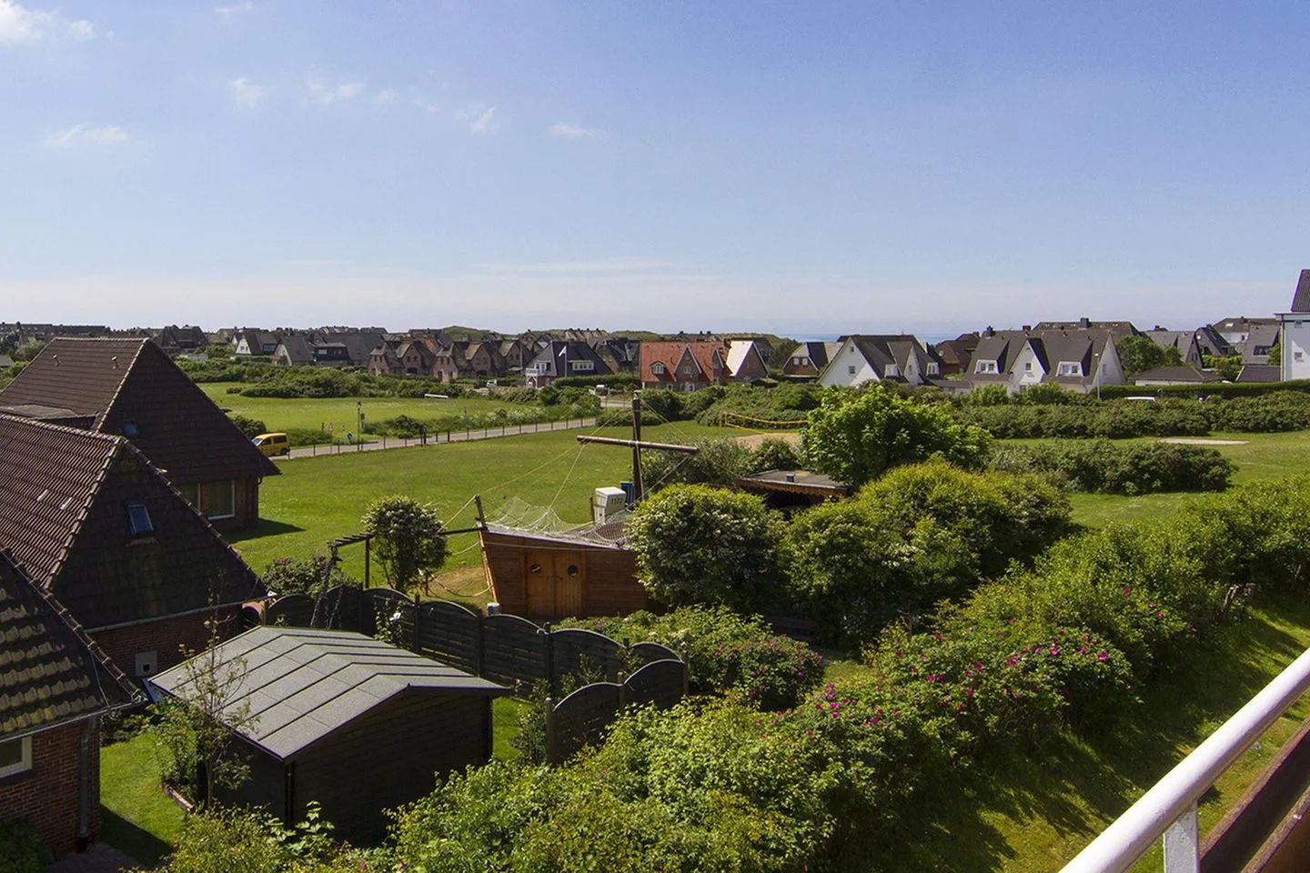 Appartement MEERzeit Wenningstedt - Gartenblick