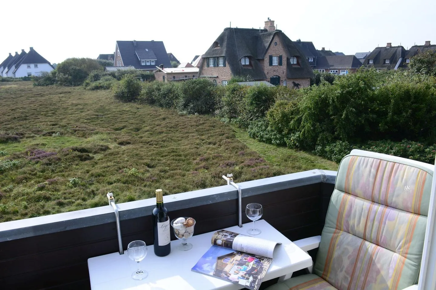 Am Heidepark, App. 5 C Wenningstedt - Balkon