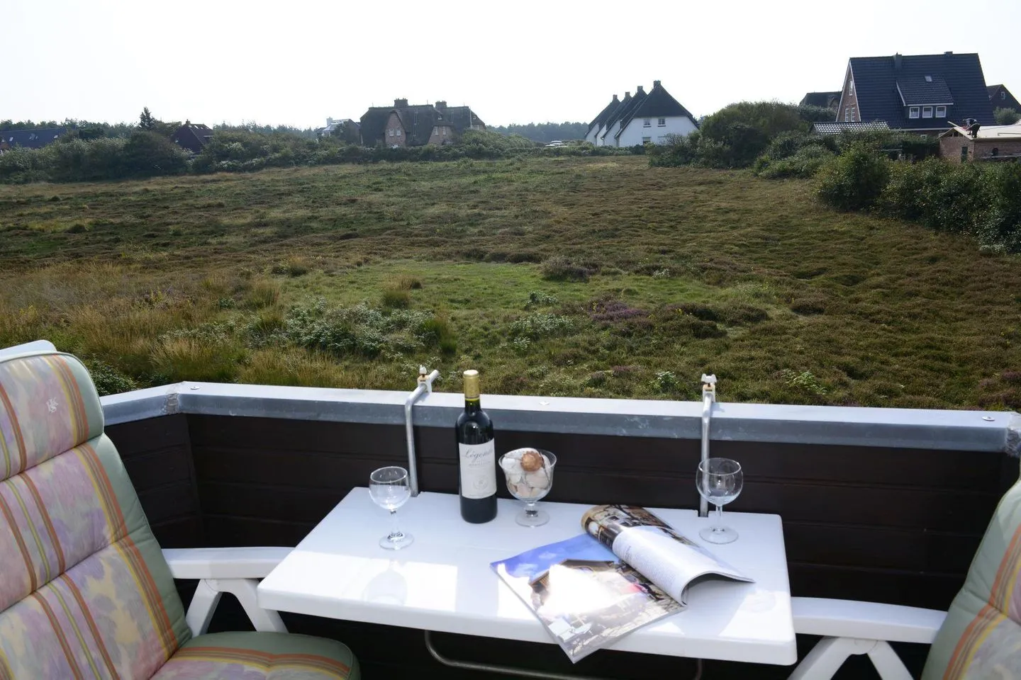 Am Heidepark, App. 5 C Wenningstedt - Balkon