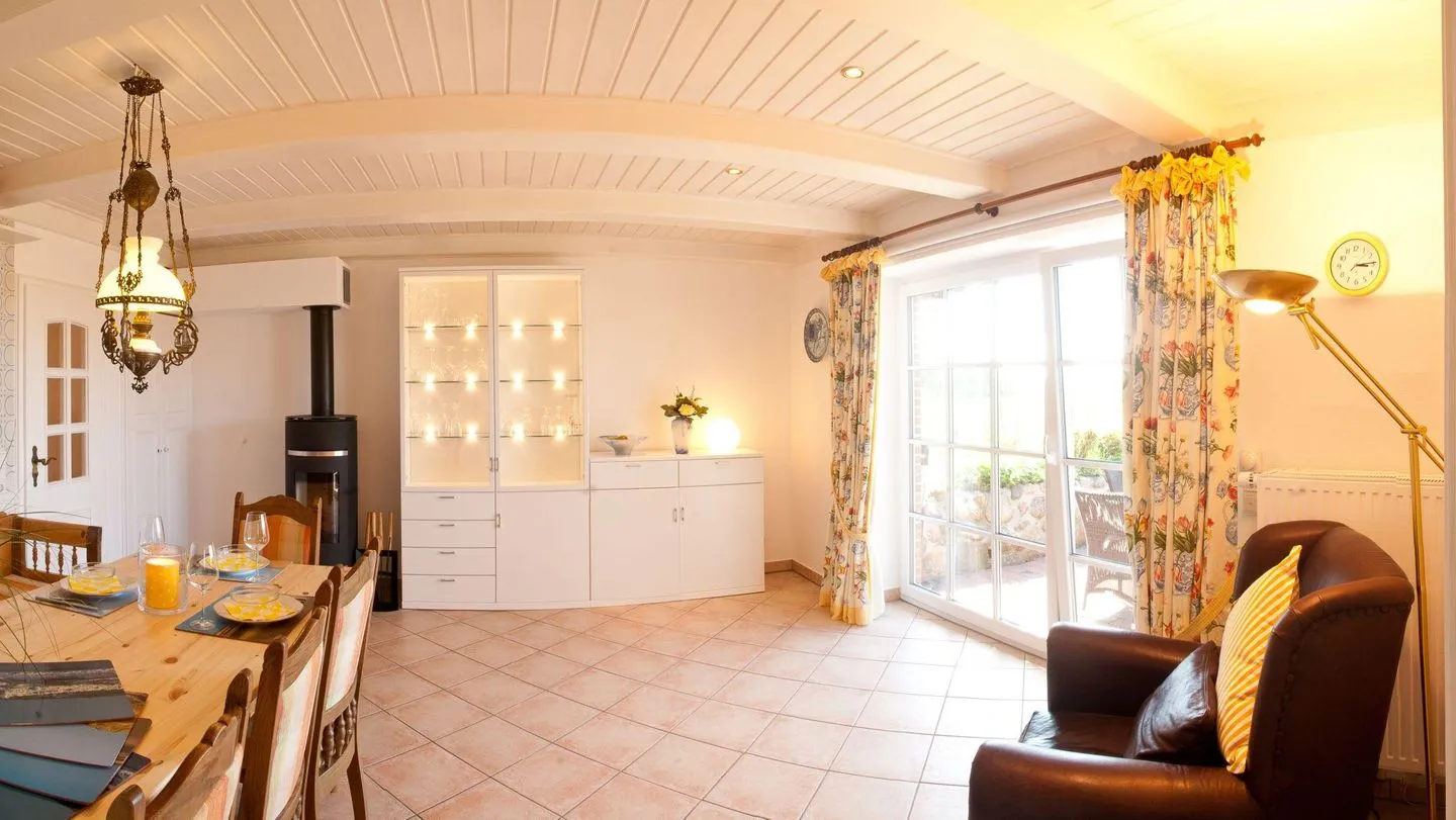 LH Westermüür, Hausteil 1 Braderup - Wohnzimmer