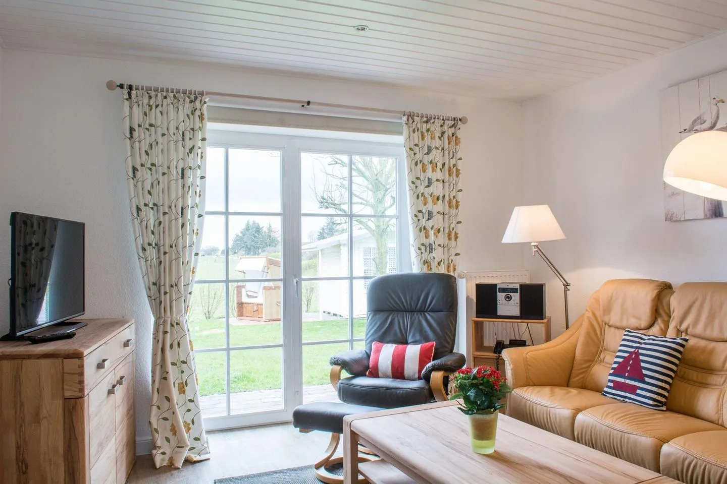 LH Westermüür, Hausteil 1 Braderup - Wohnzimmer