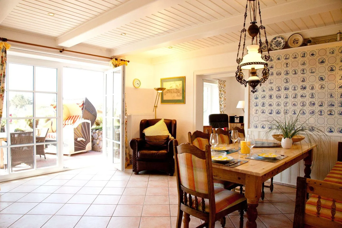 LH Westermüür, Hausteil 1 Braderup - Wohnzimmer
