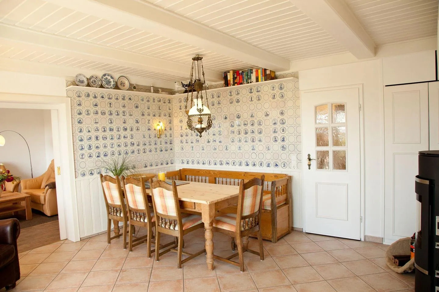 LH Westermüür, Hausteil 1 Braderup - Wohnzimmer