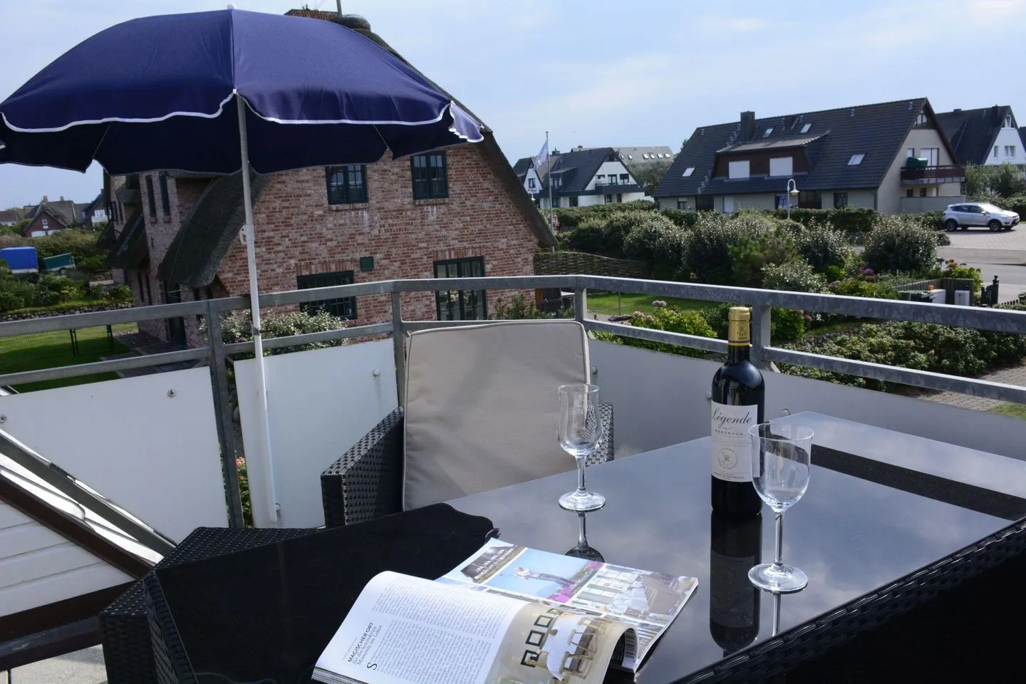 LH Heidegrund, App.3 Wenningstedt - Balkon