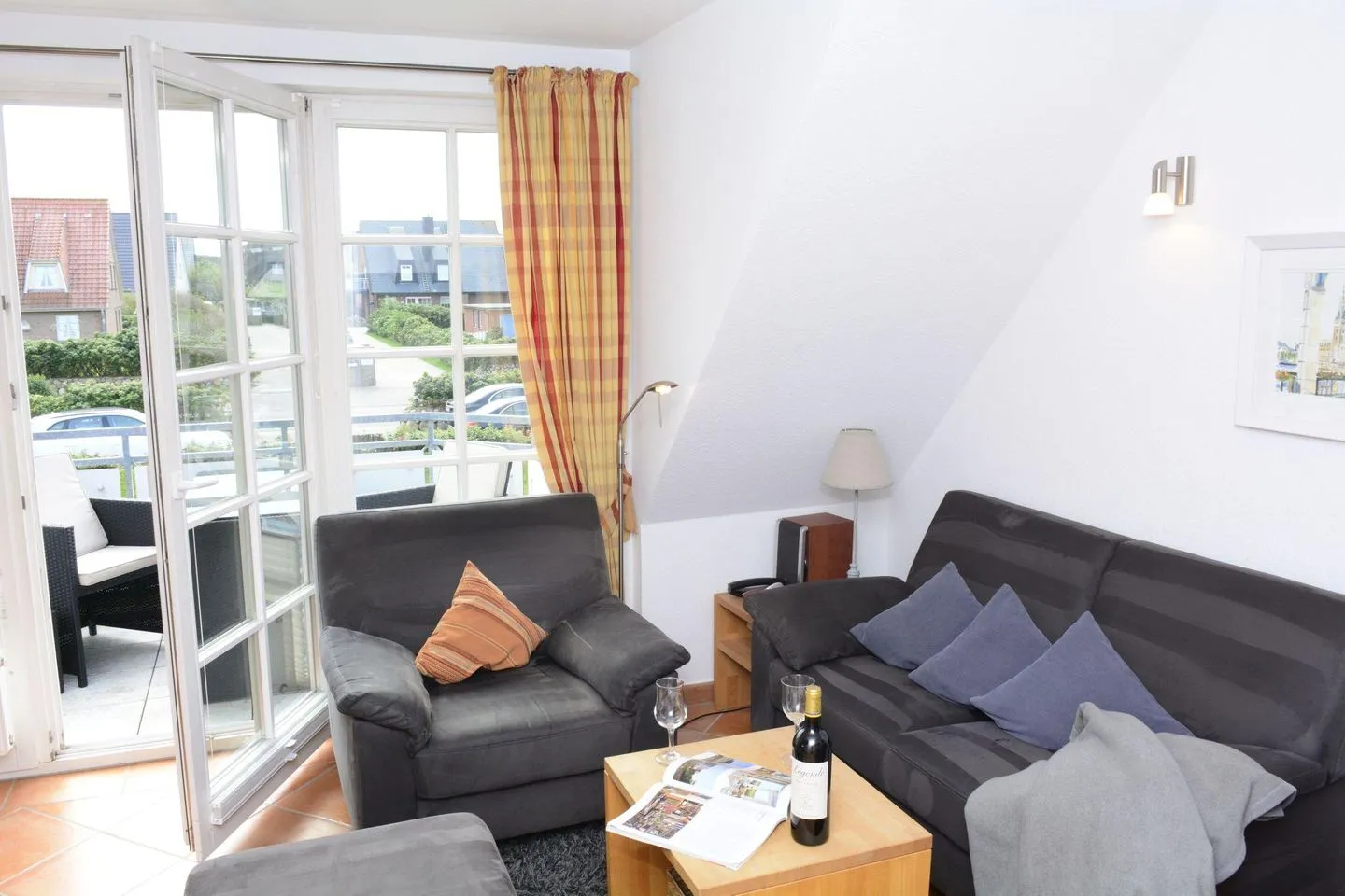 LH Heidegrund, App.3 Wenningstedt - Wohnzimmer