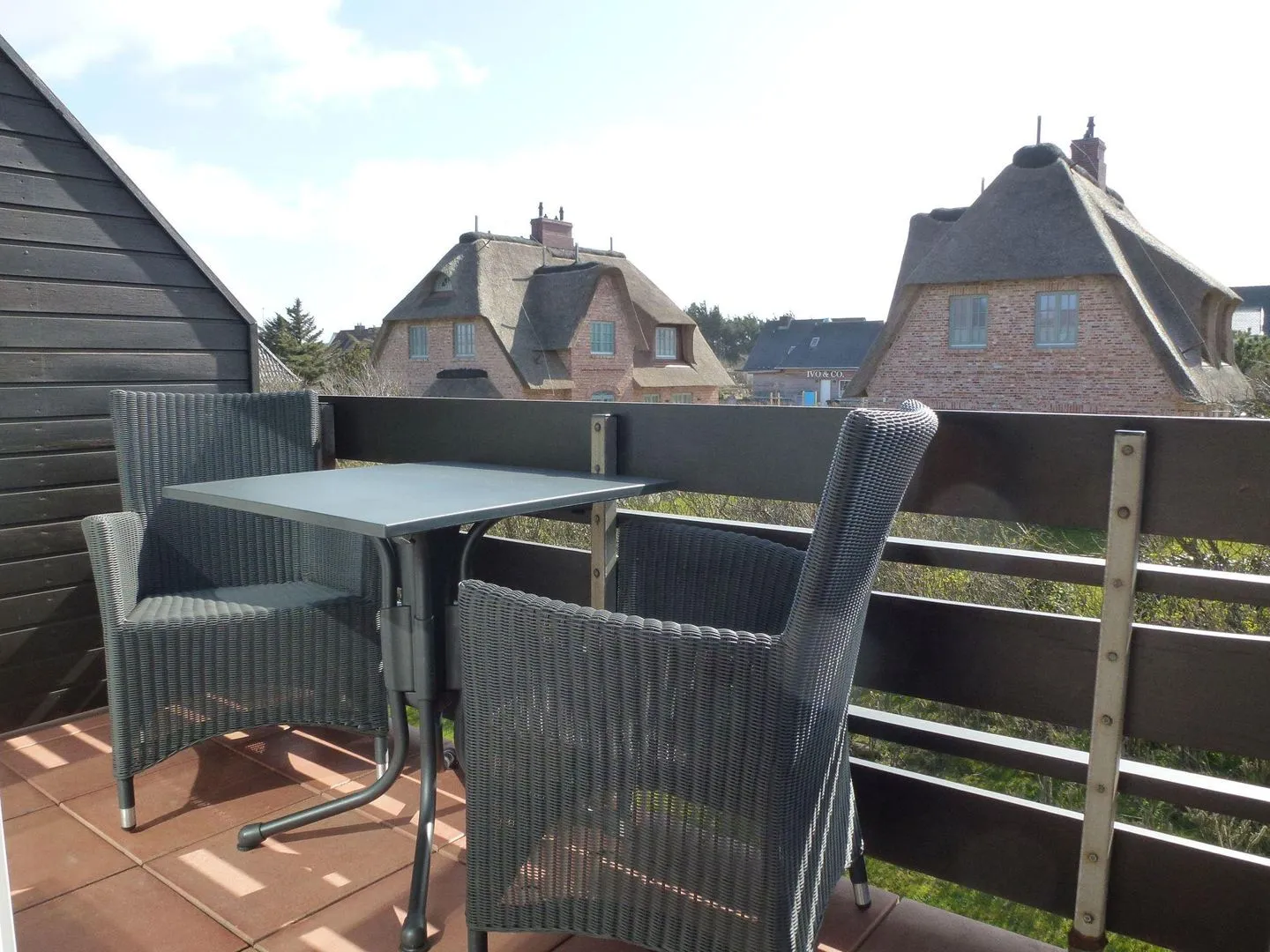 C-Haus Constanze, App. 46 Wenningstedt - Balkon