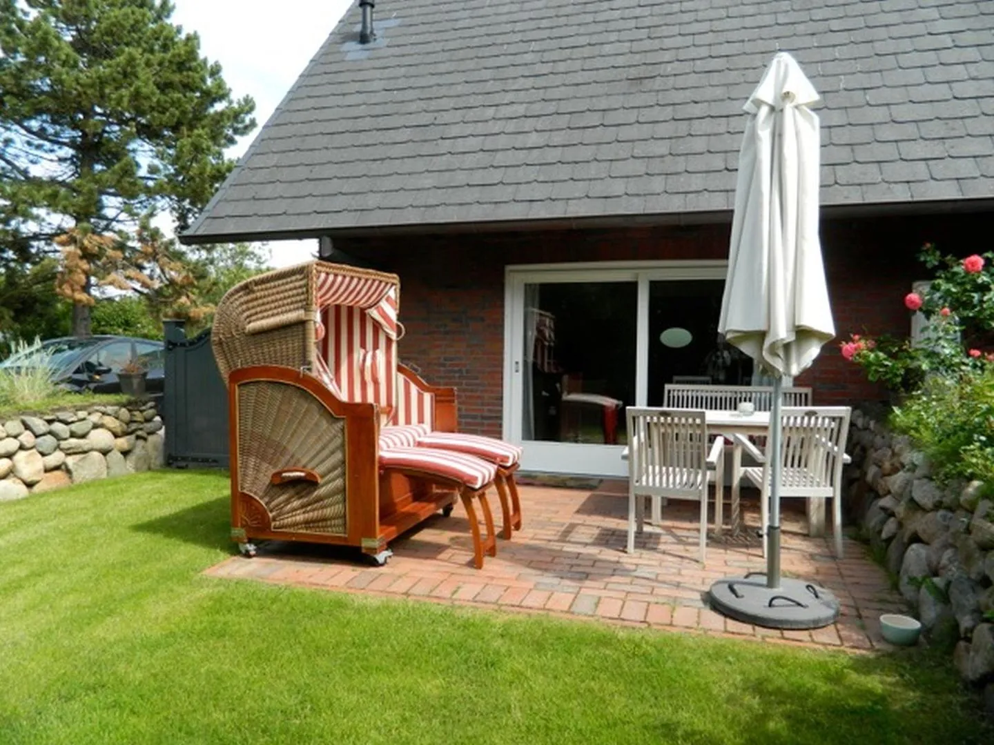 Haus Sylt für Vier, App. 8 Wenningstedt - Terrasse
