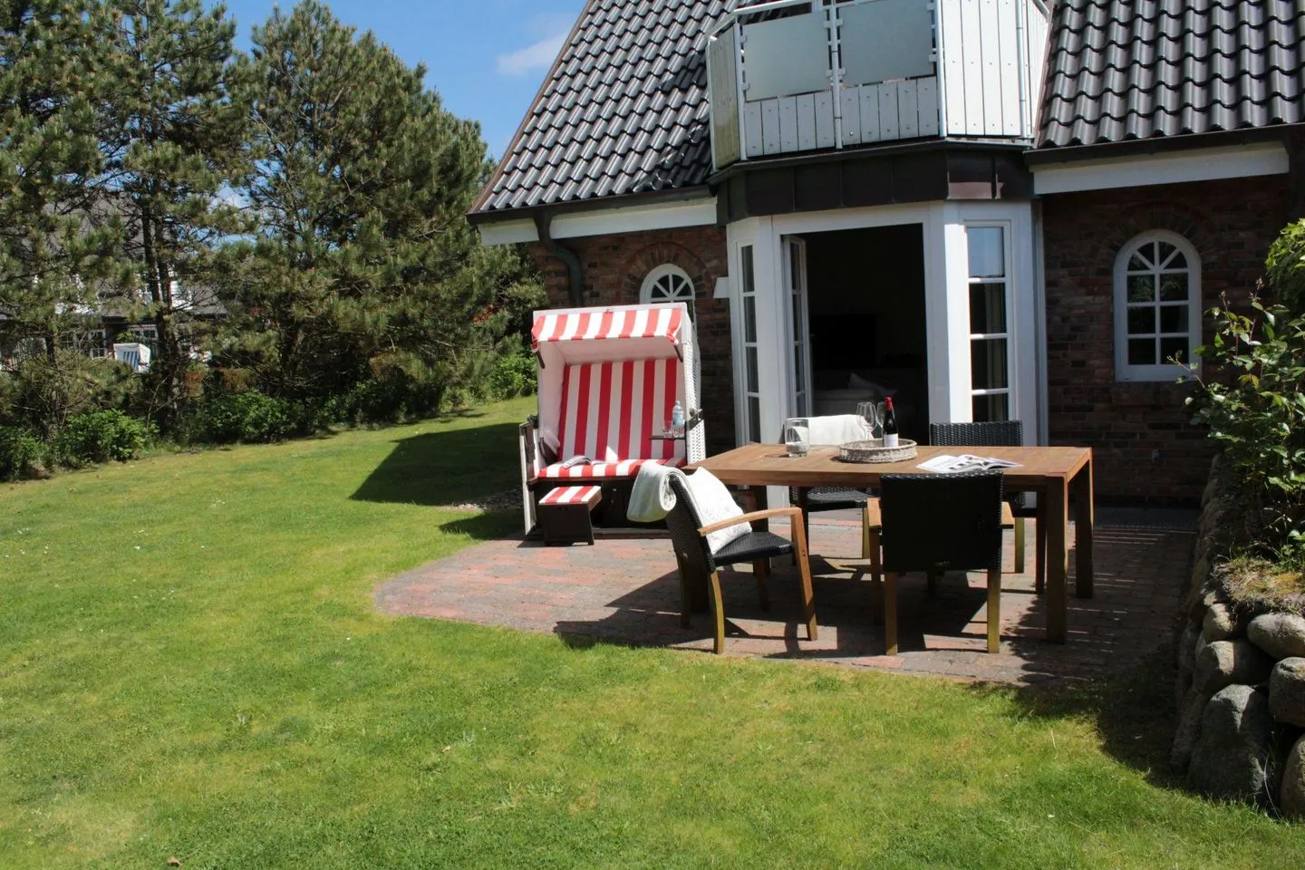 Syltdomizil Strandoase Wenningstedt - Terrasse
