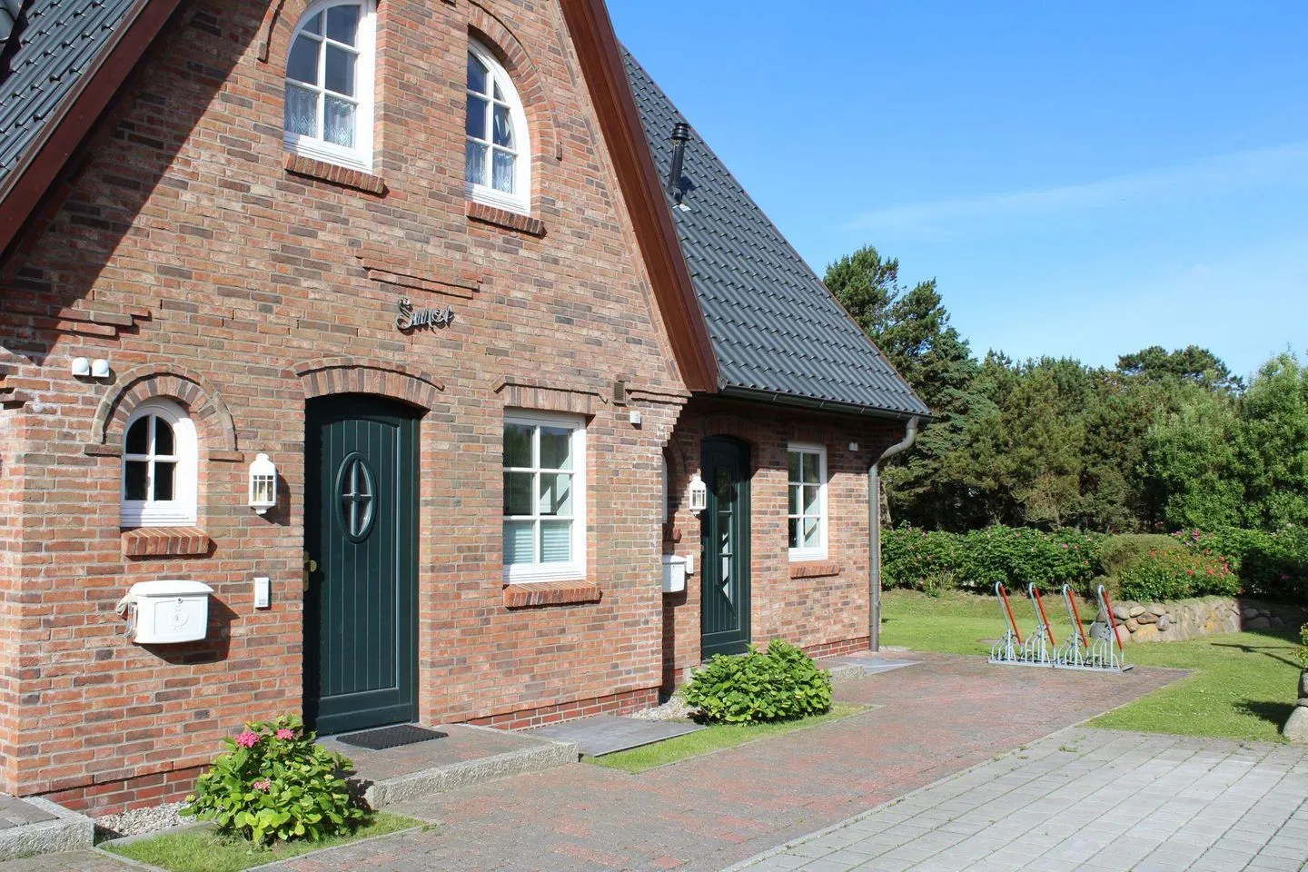 LH Haus Smer, App. 6 Wenningstedt - Fassade / Eingang