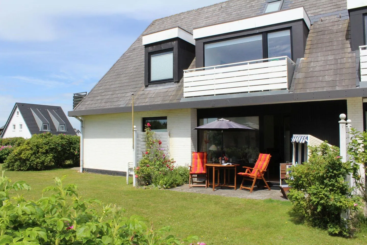 Haus Heidehörn, App. 5 Wenningstedt - Terrasse