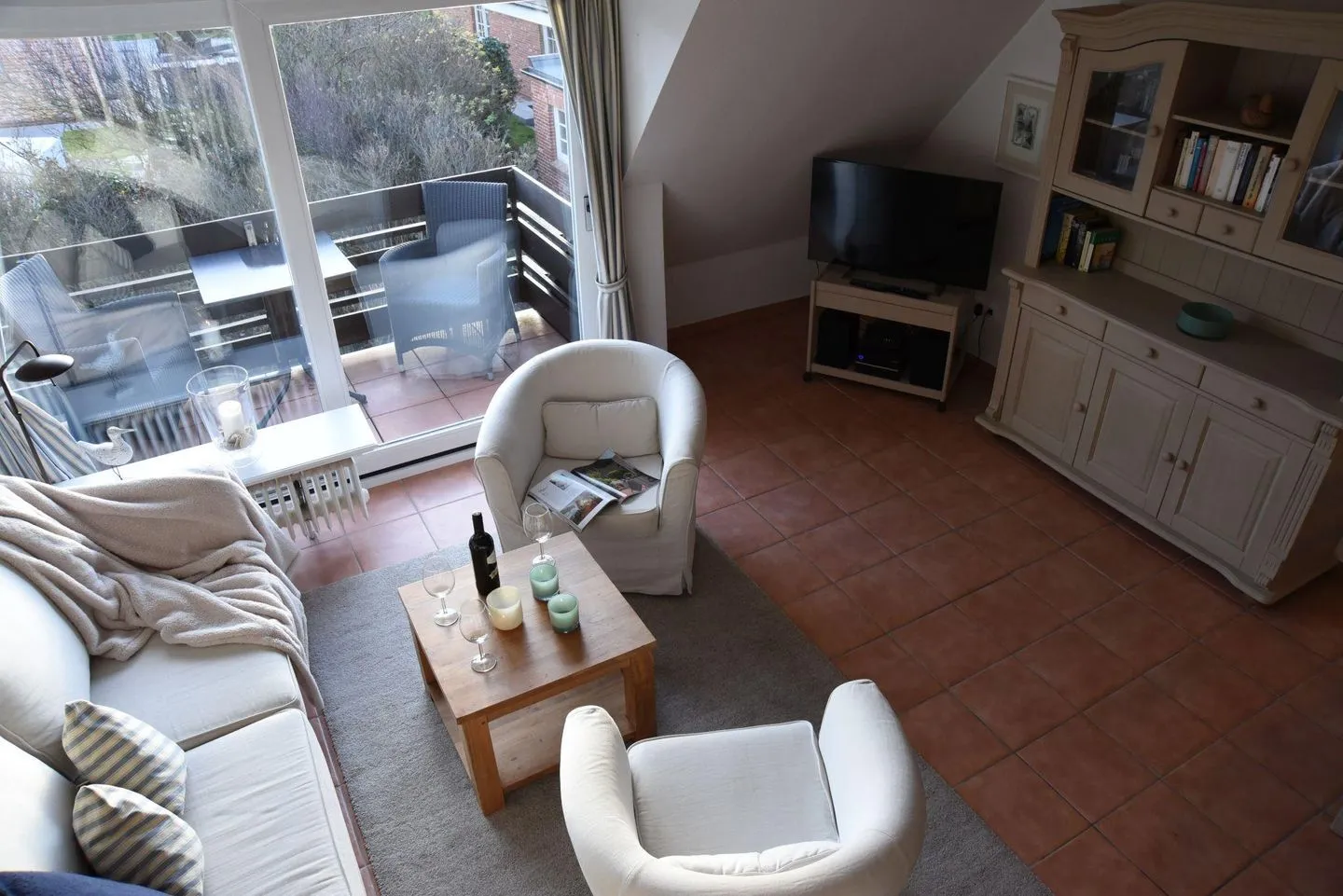 C-Haus Constanze, App. 46 Wenningstedt - Wohnzimmer