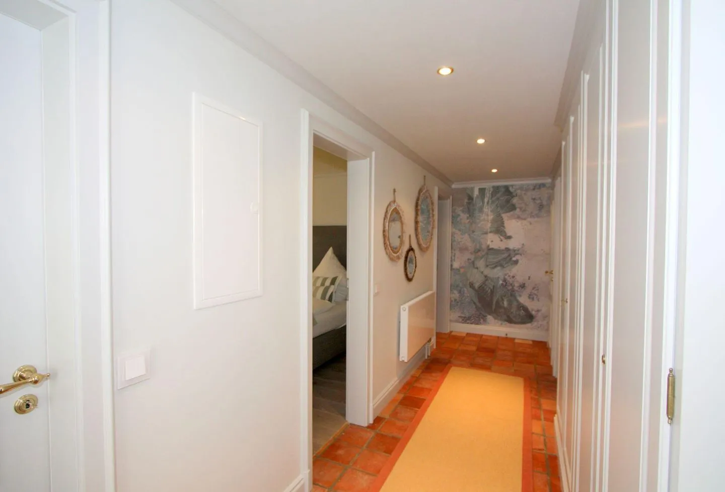 Rosenhaus unter Reet Kampen - Schlafzimmer