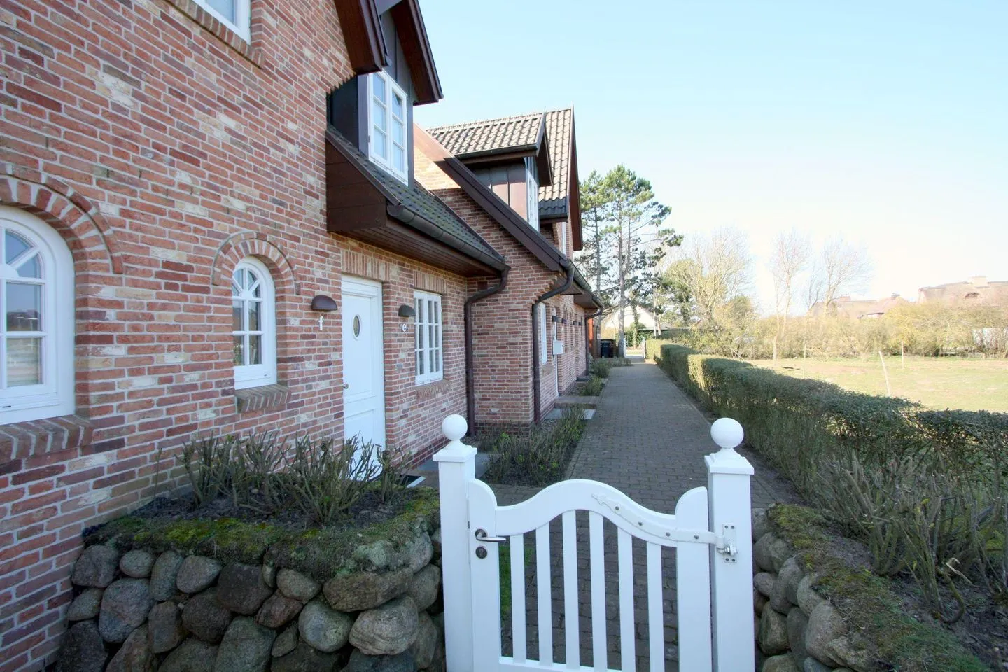 Das Landhaus, App. F Wenningstedt - Fassade / Eingang
