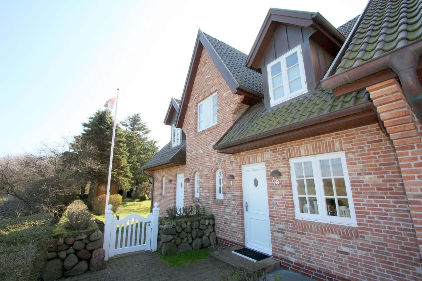 Das Landhaus, App. F Wenningstedt - Fassade / Eingang