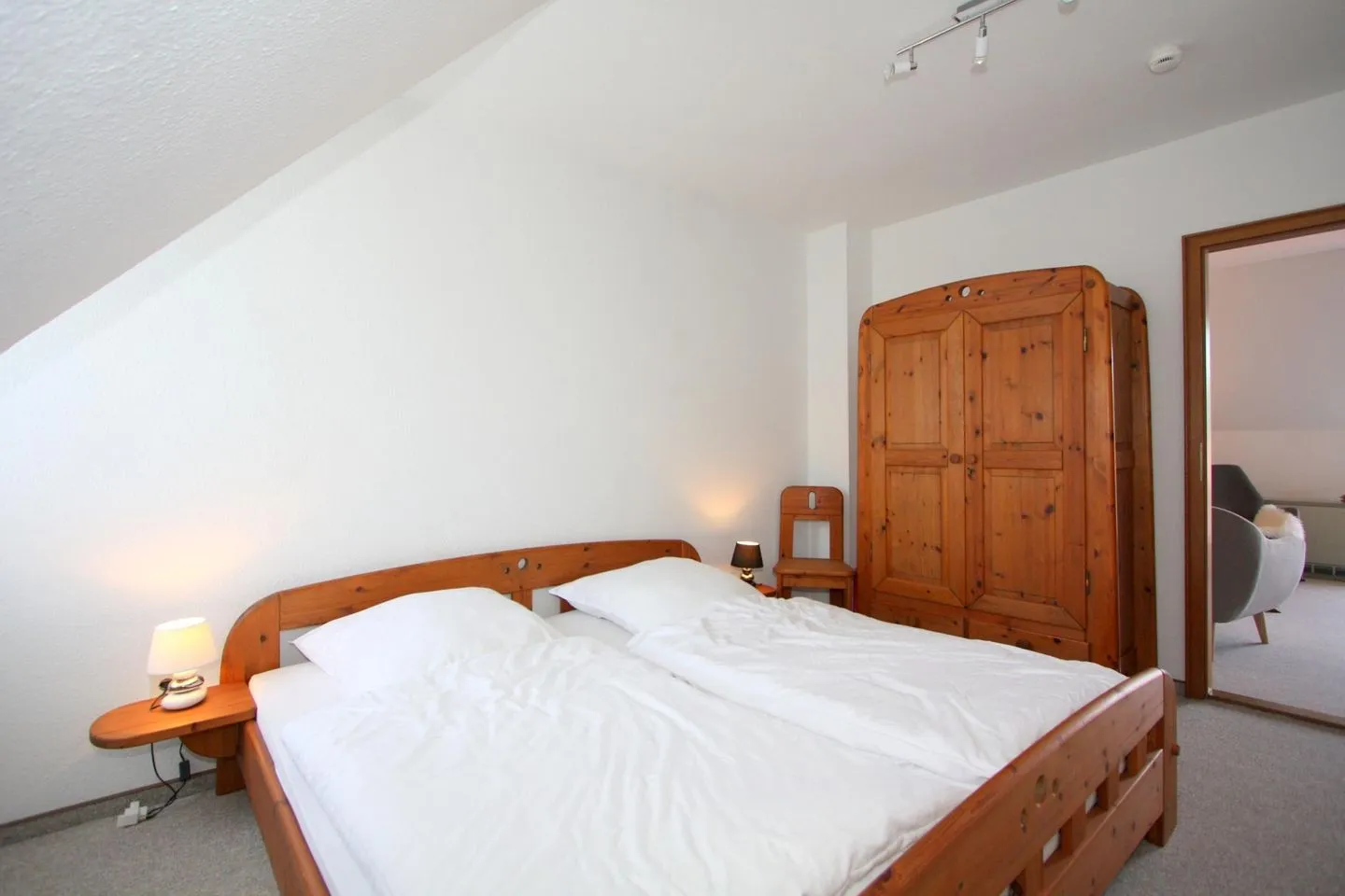 Jutta App. 6 Wenningstedt - Schlafzimmer