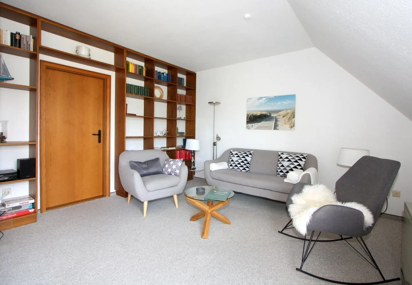 Jutta App. 6 Wenningstedt - Wohnzimmer
