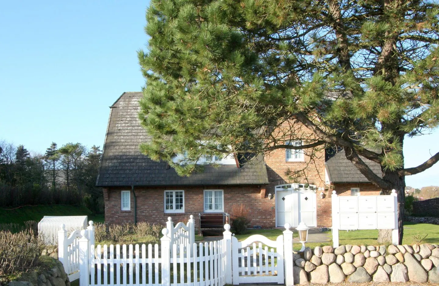 SylterPferdchen, Landhaus Köövenhüs Wenningstedt - Fassade / Eingang