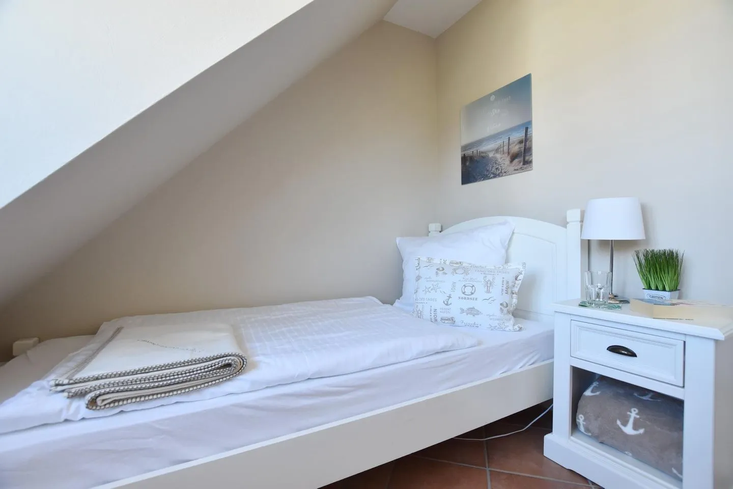 Ferienhaus Gartenweg Tinnum - Schlafzimmer
