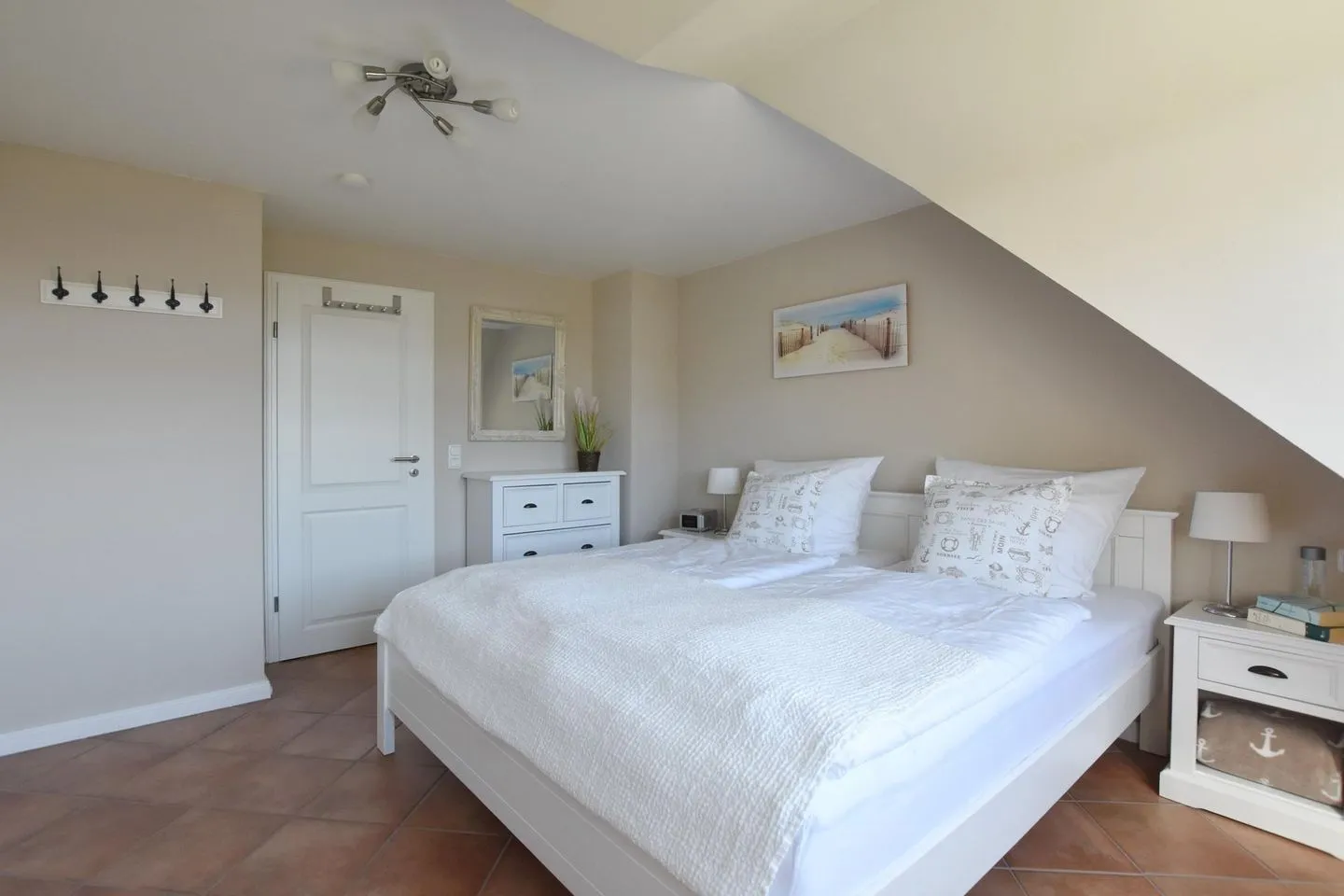 Ferienhaus Gartenweg Tinnum - Schlafzimmer