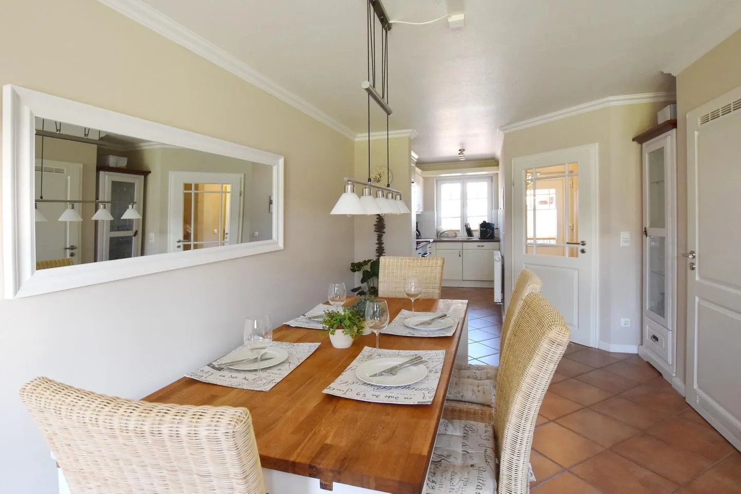 Ferienhaus Gartenweg Tinnum - Wohnzimmer