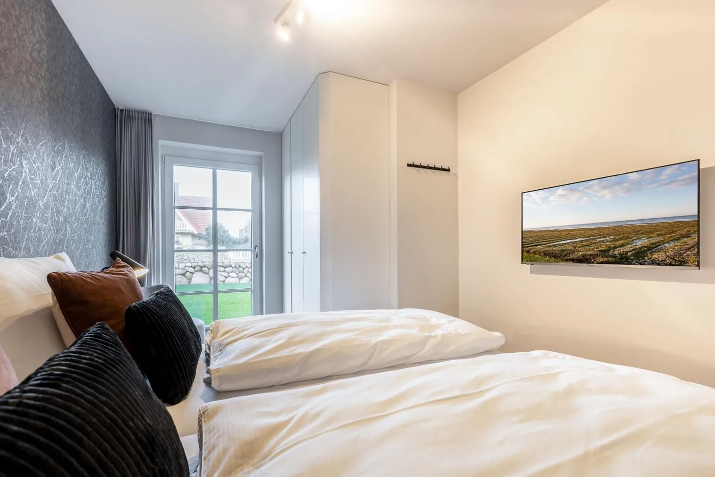Strandgut Wohnung 3 Wenningstedt - Schlafzimmer
