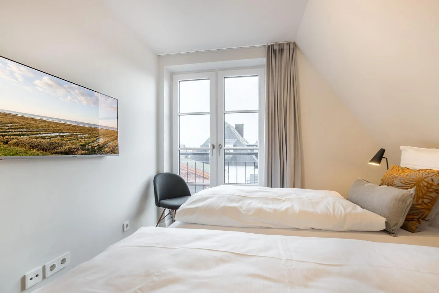 Strandgut Wohnung 7 Wenningstedt - Schlafzimmer