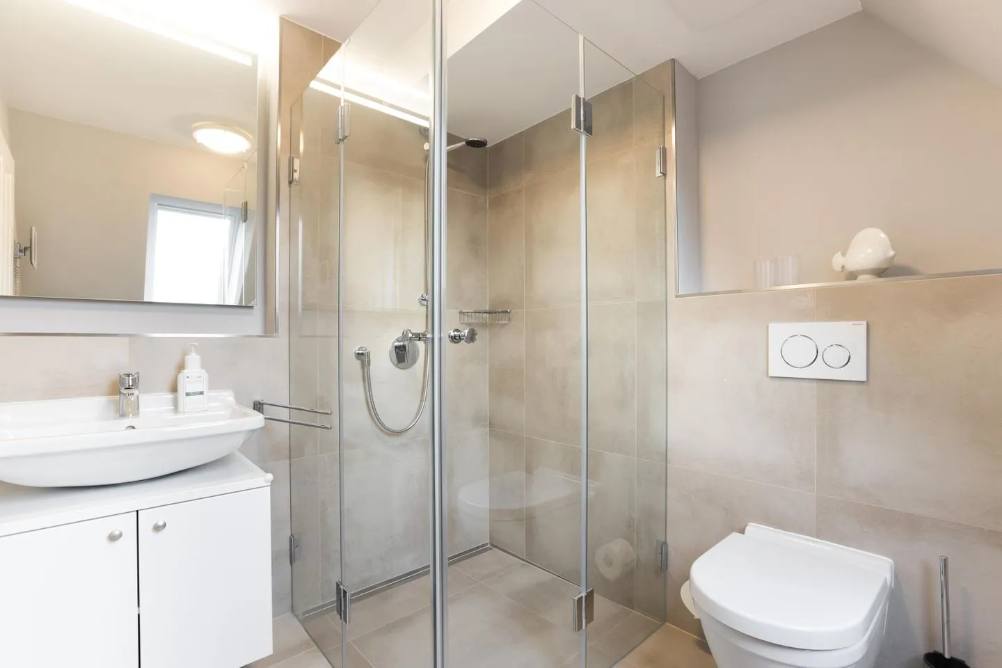 Strandgut Wohnung 8 Wenningstedt - Badezimmer
