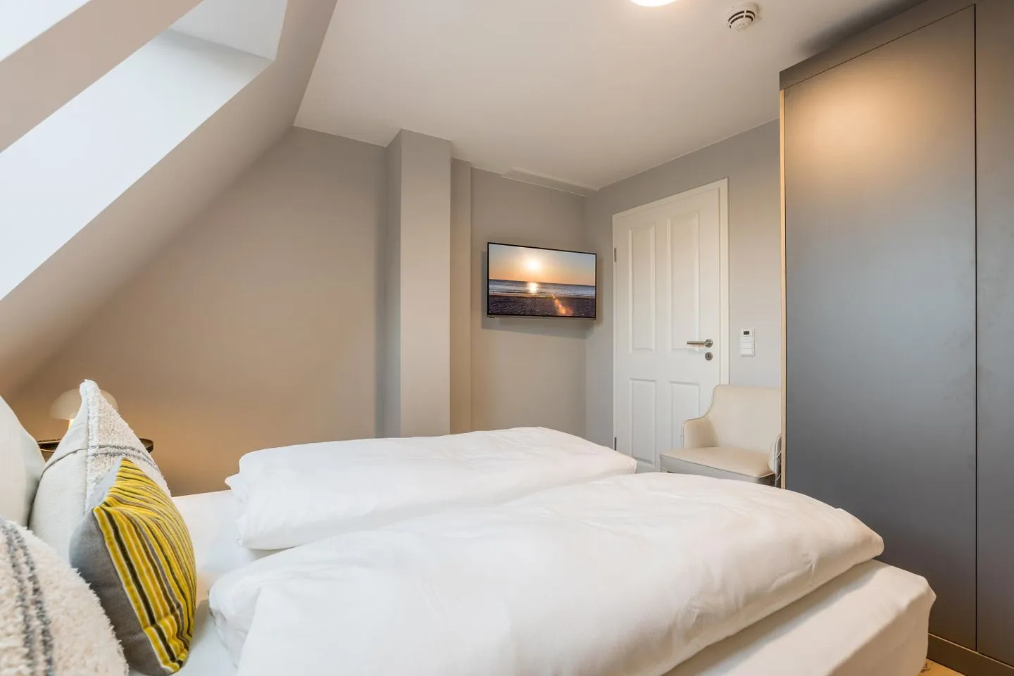 Strandgut Wohnung 8 Wenningstedt - Schlafzimmer