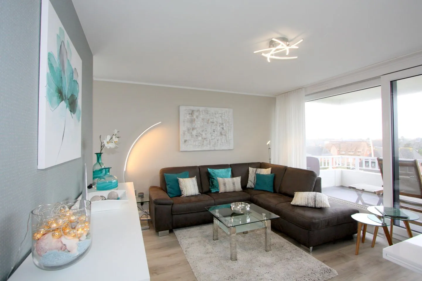 Appartement MEERzeit Wenningstedt - Wohnzimmer