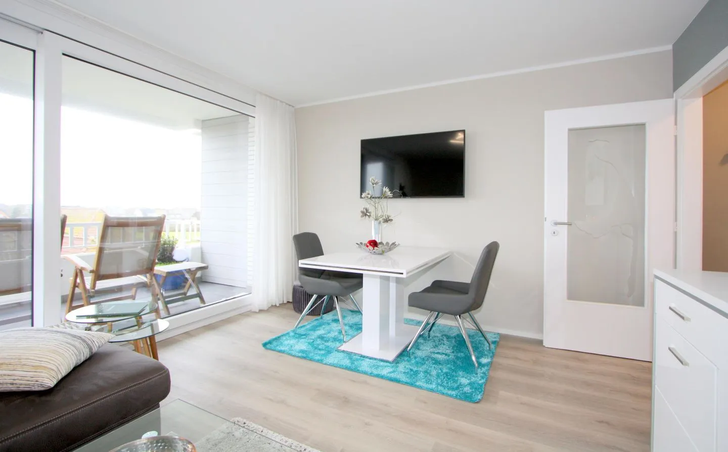 Appartement MEERzeit Wenningstedt - Wohnzimmer