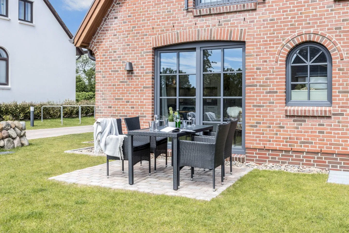 Strandgut Wohnung 4 Wenningstedt - Terrasse