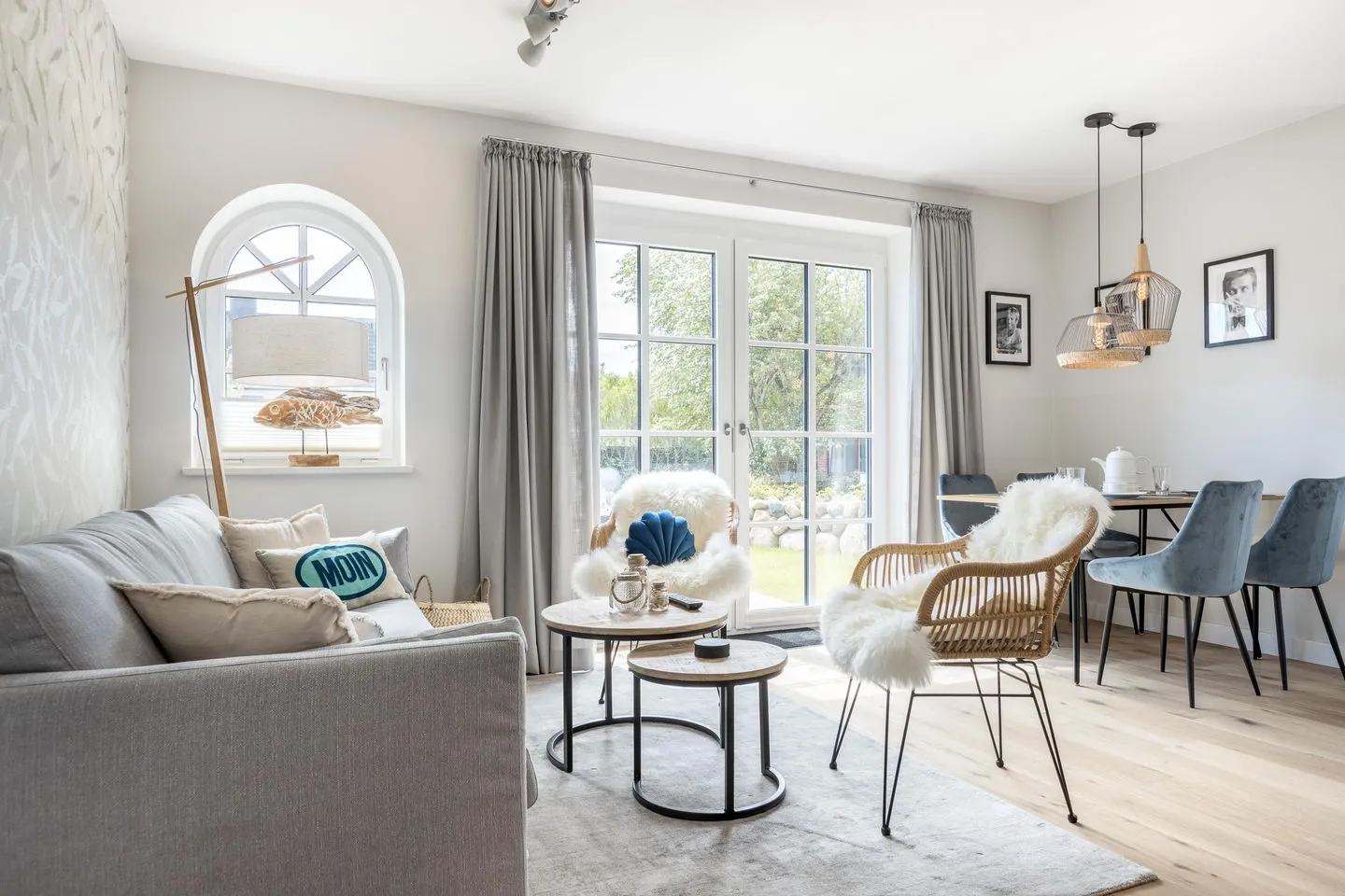 Strandgut Wohnung 4 Wenningstedt - Wohnzimmer