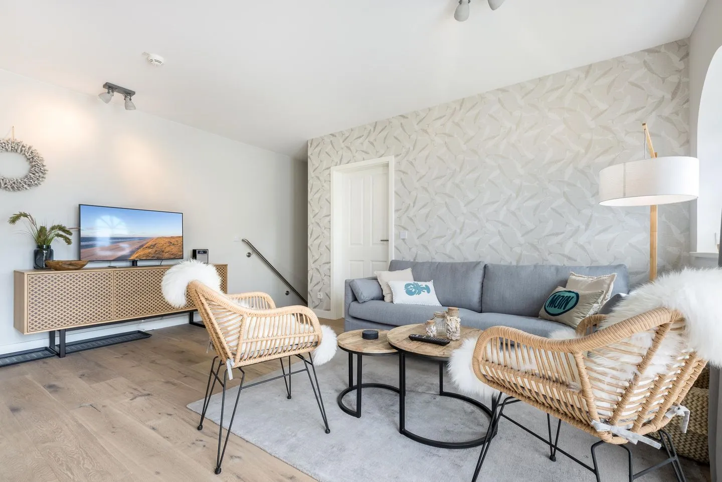 Strandgut Wohnung 4 Wenningstedt - Wohnzimmer