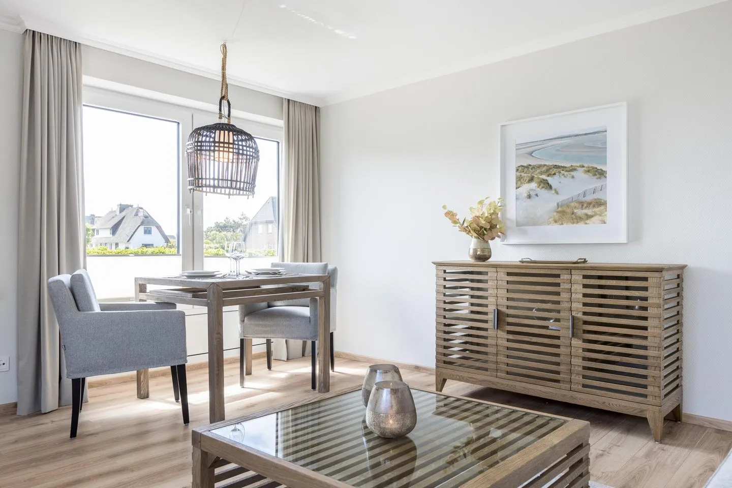 Haus Weissenburg Whg. EG Ost Wenningstedt - Wohnzimmer