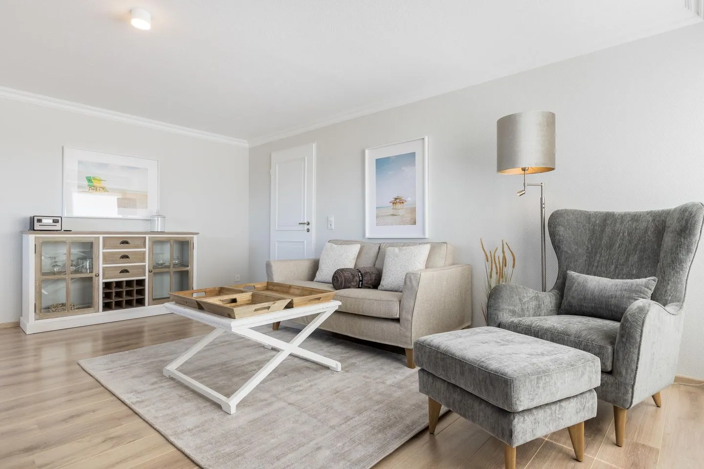 Haus Weissenburg Whg. OG West Wenningstedt - Wohnzimmer