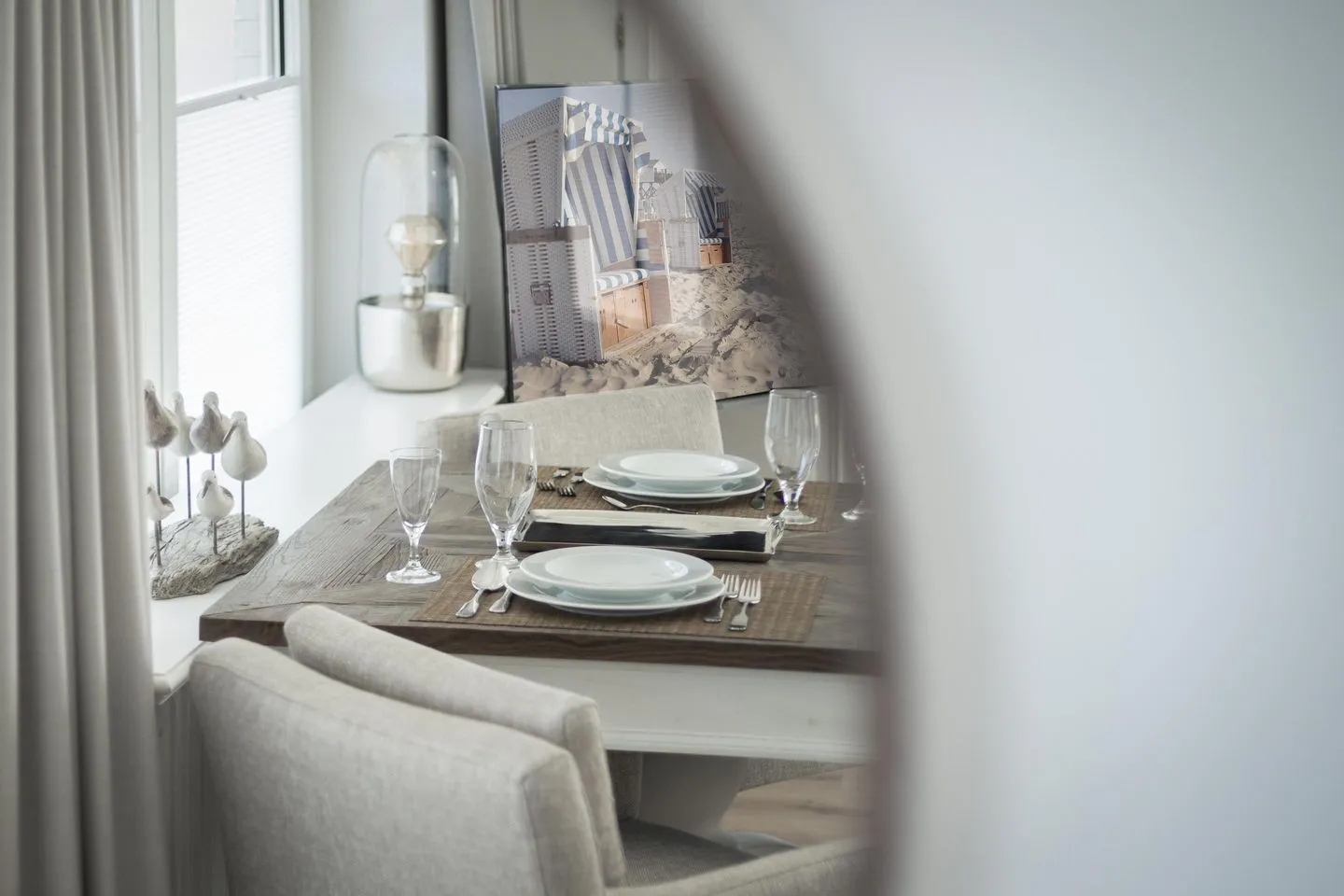 Haus Weissenburg Whg. OG West Wenningstedt - Wohnzimmer