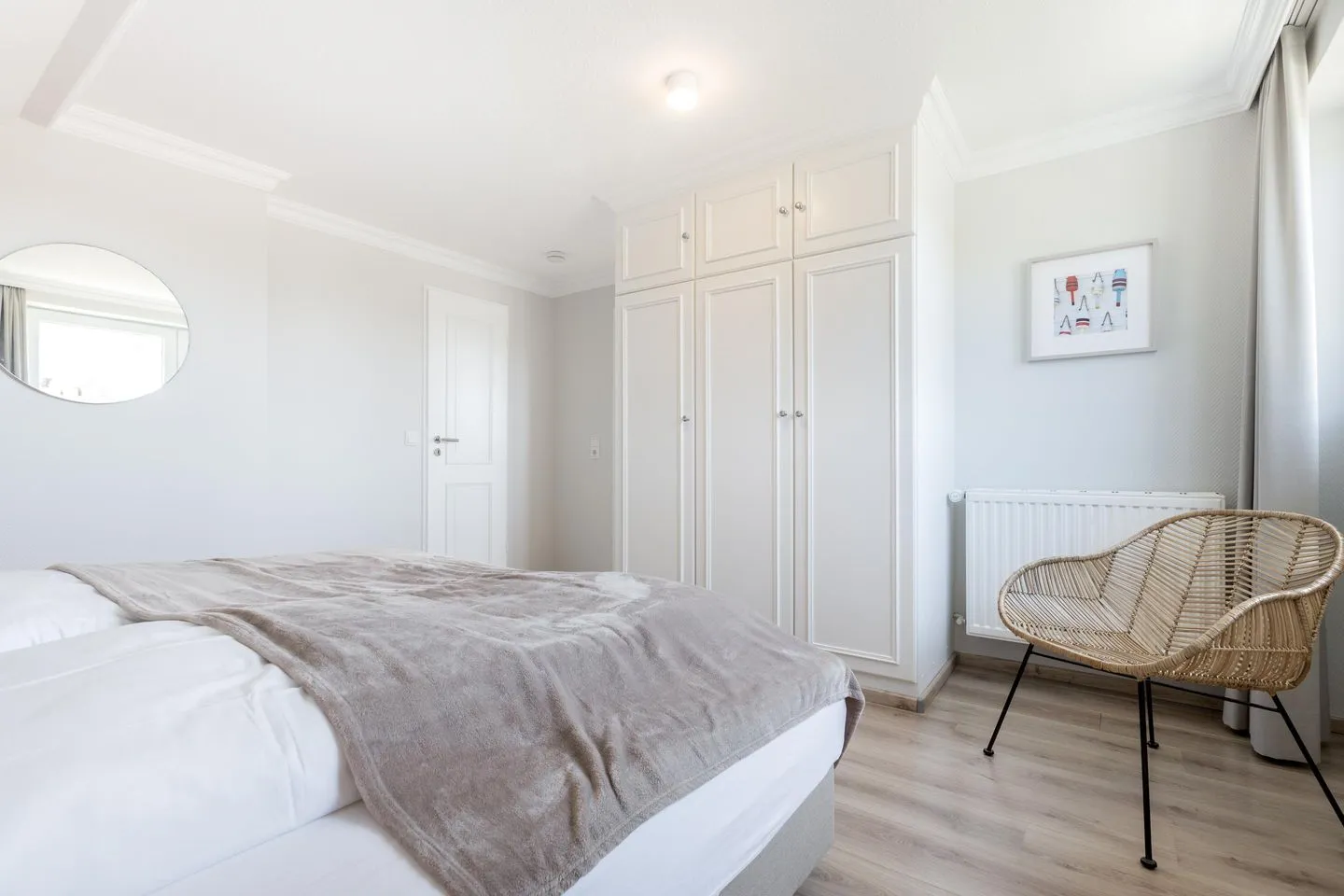 Haus Weissenburg Whg. OG West Wenningstedt - Schlafzimmer