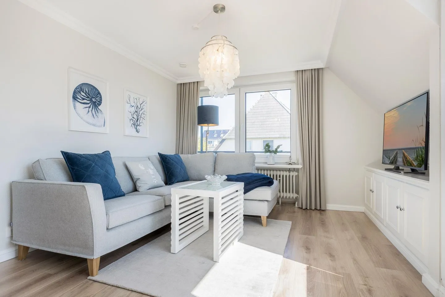 Haus Weissenburg Whg. OG Ost Wenningstedt - Wohnzimmer